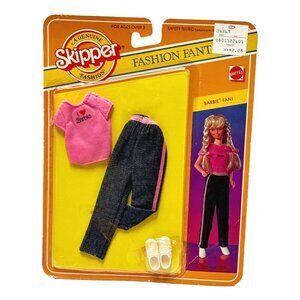 Vintage Mattel Skipper Fashion Doll Clothing Barbie Sister New 1982